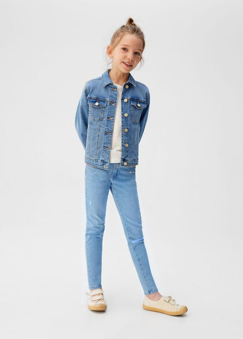 Kids Classic Light Wash Denim Set